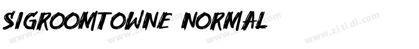 SigroomTowne Normal字体转换